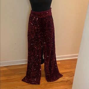Messing Sequin Pants